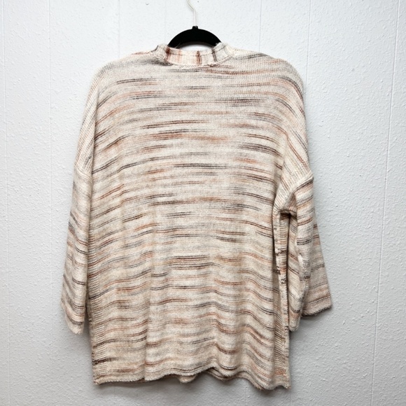 PureJill Marled Chunky Knit Cardigan Womens Large Casual Workwear Cozy Warm Soft - Picture 6 of 11